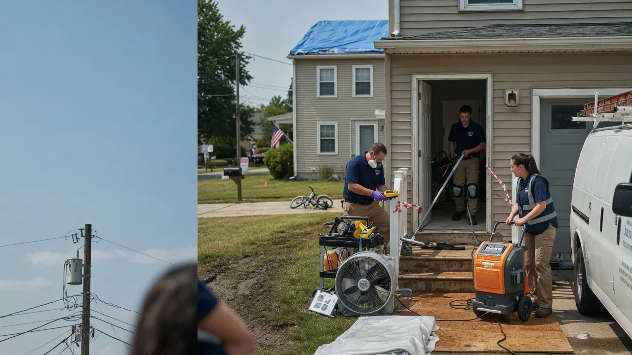 Water Damage Repair in Wells, ME near me
